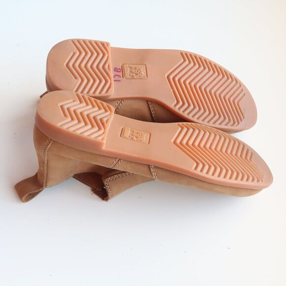 Kodiak Tan Nubuck Leather Low-Rider Original Pull-on Chelsea Ankle Boots Booties - Picture 14 of 16